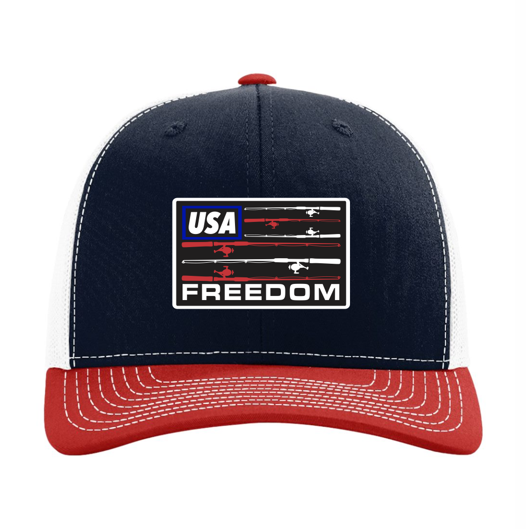 Freedom Fishing Richardson 112 Patch Hat