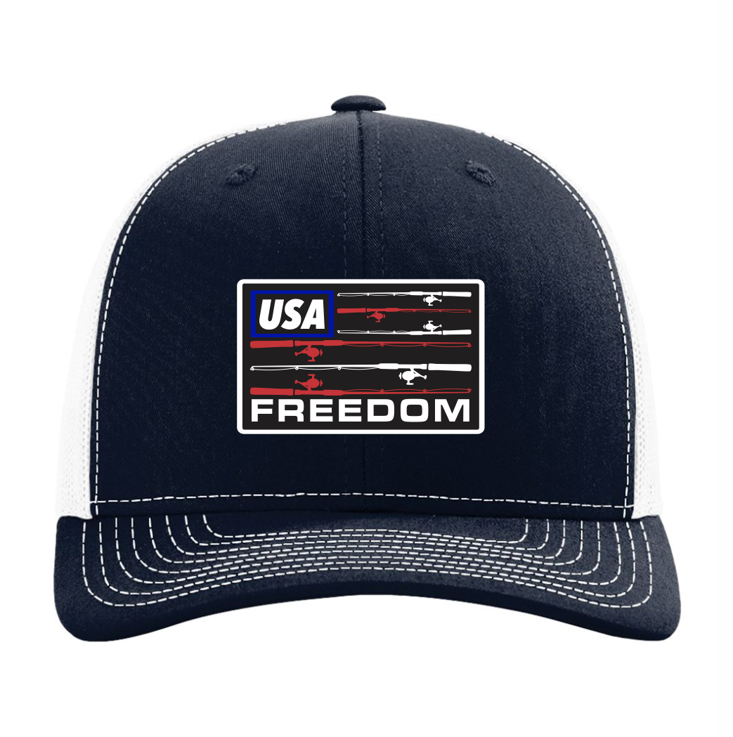 Freedom Fishing Richardson 112 Patch Hat