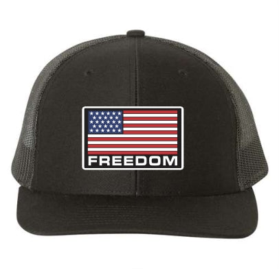 Freedom American Flag Richardson 112 Patch Hat