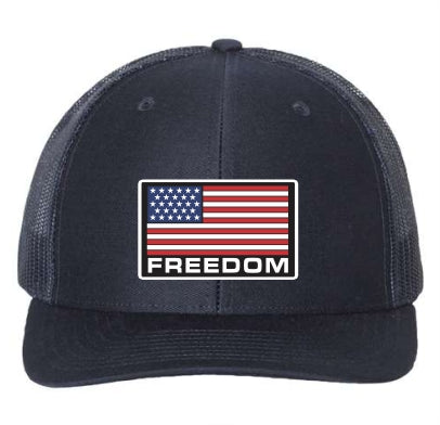 Freedom American Flag Richardson 112 Patch Hat