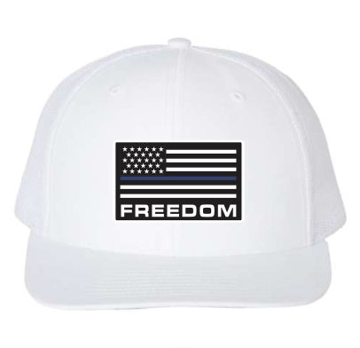 Freedom Police Dept Flag Richardson 112 Patch Hat