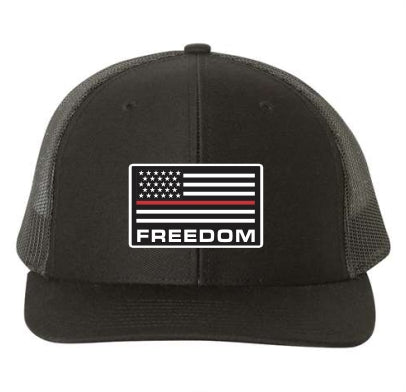 Freedom Fire Dept Flag Richardson 112 Patch Hat