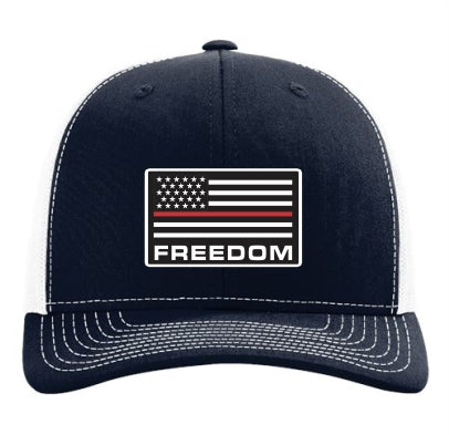 Freedom Fire Dept Flag Richardson 112 Patch Hat