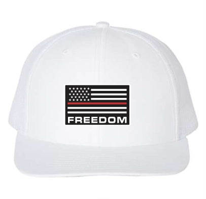 Freedom Fire Dept Flag Richardson 112 Patch Hat