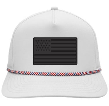 Anyrope Freedom Blackout Flag Patch hat