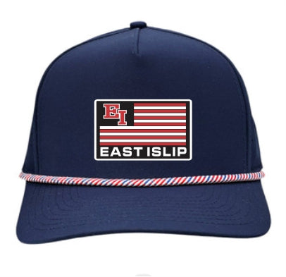 Anyrope East Islip Flag Patch hat