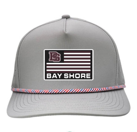 Anyrope Bay Shore Flag Patch hat