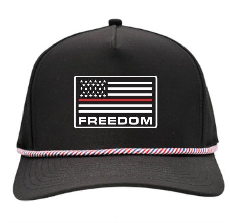 Anyrope Freedom Fire Dept Patch hat