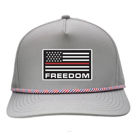 Anyrope Freedom Fire Dept Patch hat