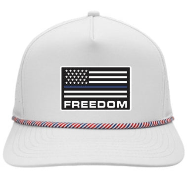 Anyrope Freedom Fire Dept Patch hat