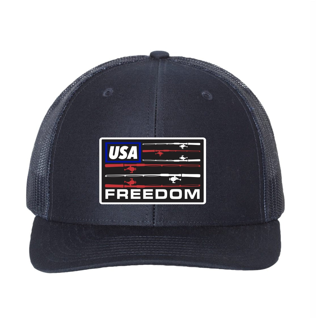 Freedom Fishing Richardson 112 Patch Hat
